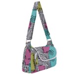 Lines Line Art Pastel Abstract Multicoloured Surfaces Art Multipack Bag