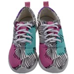Lines Line Art Pastel Abstract Multicoloured Surfaces Art Mens Athletic Shoes
