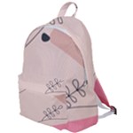 Pink Pattern Line Art Texture Minimalist Design The Plain Backpack