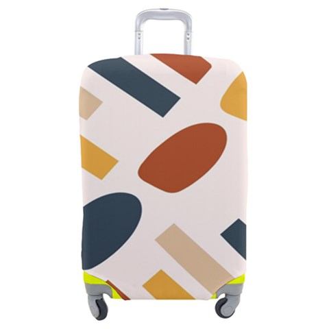 Boho Bohemian Style Design Minimalist Aesthetic Pattern Art Shapes Lines Luggage Cover (Medium) from UrbanLoad.com