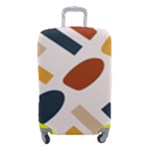 Boho Bohemian Style Design Minimalist Aesthetic Pattern Art Shapes Lines Luggage Cover (Small)