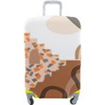 Bohemian Digital Minimalist Boho Style Geometric Abstract Art Luggage Cover (Large)
