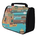 City Painting Town Urban Artwork Full Print Travel Pouch (Small)