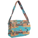 City Painting Town Urban Artwork Courier Bag