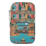 City Painting Town Urban Artwork Waist Pouch (Large)