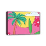Ocean Watermelon Vibes Summer Surfing Sea Fruits Organic Fresh Beach Nature Mini Canvas 6  x 4  (Stretched)
