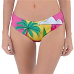 Ocean Watermelon Vibes Summer Surfing Sea Fruits Organic Fresh Beach Nature Reversible Classic Bikini Bottoms