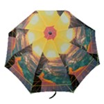 Pretty Art Nice Folding Umbrellas