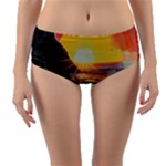 Pretty Art Nice Reversible Mid-Waist Bikini Bottoms