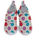 Abstract Art Pattern Colorful Artistic Flower Nature Spring Kids  Velcro No Lace Shoes