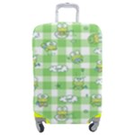 Frog Cartoon Pattern Cloud Animal Cute Seamless Luggage Cover (Medium)