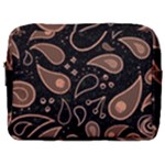 Background Beautiful Decorative Wallpaper Decor Backdrop Digital Graphic Design Trends Unique Style Make Up Pouch (Large)