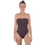 Beautiful Digital Graphic Unique Style Standout Graphic Tie Back One Piece Swimsuit