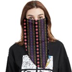 Beautiful Digital Graphic Unique Style Standout Graphic Face Covering Bandana (Triangle)