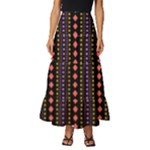 Beautiful Digital Graphic Unique Style Standout Graphic Tiered Ruffle Maxi Skirt