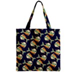 Fish Abstract Animal Art Nature Texture Water Pattern Marine Life Underwater Aquarium Aquatic Zipper Grocery Tote Bag