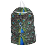 Peacock Bird Feathers Pheasant Nature Animal Texture Pattern Foldable Lightweight Backpack