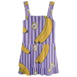 Pattern Bananas Fruit Tropical Seamless Texture Graphics Kids  Layered Skirt Swimsuit