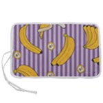 Pattern Bananas Fruit Tropical Seamless Texture Graphics Pen Storage Case (M)