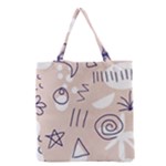 Abstract Leaf Nature Natural Beautiful Summer Pattern Grocery Tote Bag