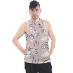 Abstract Leaf Nature Natural Beautiful Summer Pattern Men s Sleeveless Hoodie