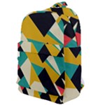 Geometric Pattern Retro Colorful Abstract Classic Backpack