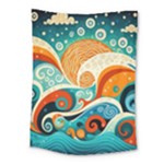 Waves Ocean Sea Abstract Whimsical Abstract Art Pattern Abstract Pattern Nature Water Seascape Medium Tapestry