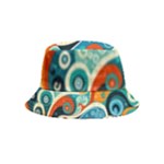 Waves Ocean Sea Abstract Whimsical Abstract Art Pattern Abstract Pattern Nature Water Seascape Bucket Hat (Kids)