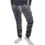 Black and white Abstract expressive print Men s Jogger Sweatpants