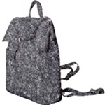 Black and white Abstract expressive print Buckle Everyday Backpack