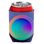 Circle Colorful Rainbow Spectrum Button Gradient Can Holder