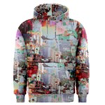 Digital Computer Technology Office Information Modern Media Web Connection Art Creatively Colorful C Men s Core Hoodie