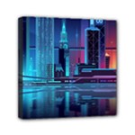 Digital Art Artwork Illustration Vector Buiding City Mini Canvas 6  x 6  (Stretched)