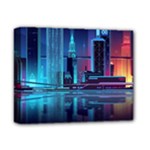 Digital Art Artwork Illustration Vector Buiding City Deluxe Canvas 14  x 11  (Stretched)