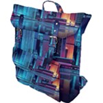 Digital Art Artwork Illustration Vector Buiding City Buckle Up Backpack