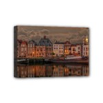 Old Port Of Maasslui Netherlands Mini Canvas 6  x 4  (Stretched)