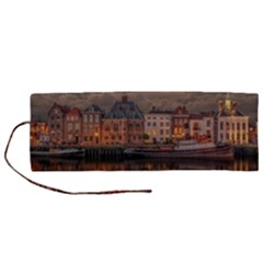 Old Port Of Maasslui Netherlands Roll Up Canvas Pencil Holder (M) from UrbanLoad.com