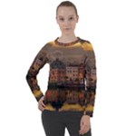 Old Port Of Maasslui Netherlands Women s Long Sleeve Raglan T-Shirt