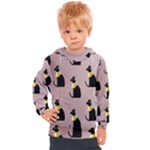 Cat Egyptian Ancient Statue Egypt Culture Animals Kids  Hooded Pullover
