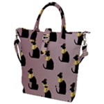 Cat Egyptian Ancient Statue Egypt Culture Animals Buckle Top Tote Bag