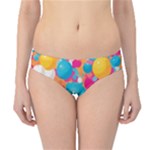 Circles Art Seamless Repeat Bright Colors Colorful Hipster Bikini Bottoms