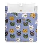 Cat Cat Background Animals Little Cat Pets Kittens Duvet Cover Double Side (Full/ Double Size)