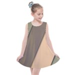 Abstract Texture, Retro Backgrounds Kids  Summer Dress