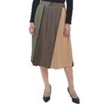 Abstract Texture, Retro Backgrounds Classic Velour Midi Skirt 