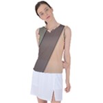 Abstract Texture, Retro Backgrounds Women s Sleeveless Sports Top