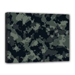 Camouflage, Pattern, Abstract, Background, Texture, Army Canvas 16  x 12  (Stretched)