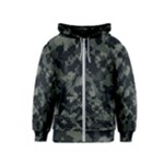 Camouflage, Pattern, Abstract, Background, Texture, Army Kids  Zipper Hoodie