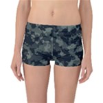 Camouflage, Pattern, Abstract, Background, Texture, Army Reversible Boyleg Bikini Bottoms