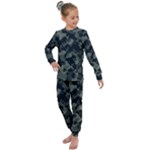 Camouflage, Pattern, Abstract, Background, Texture, Army Kids  Long Sleeve Set 