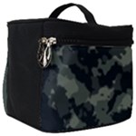 Camouflage, Pattern, Abstract, Background, Texture, Army Make Up Travel Bag (Big)